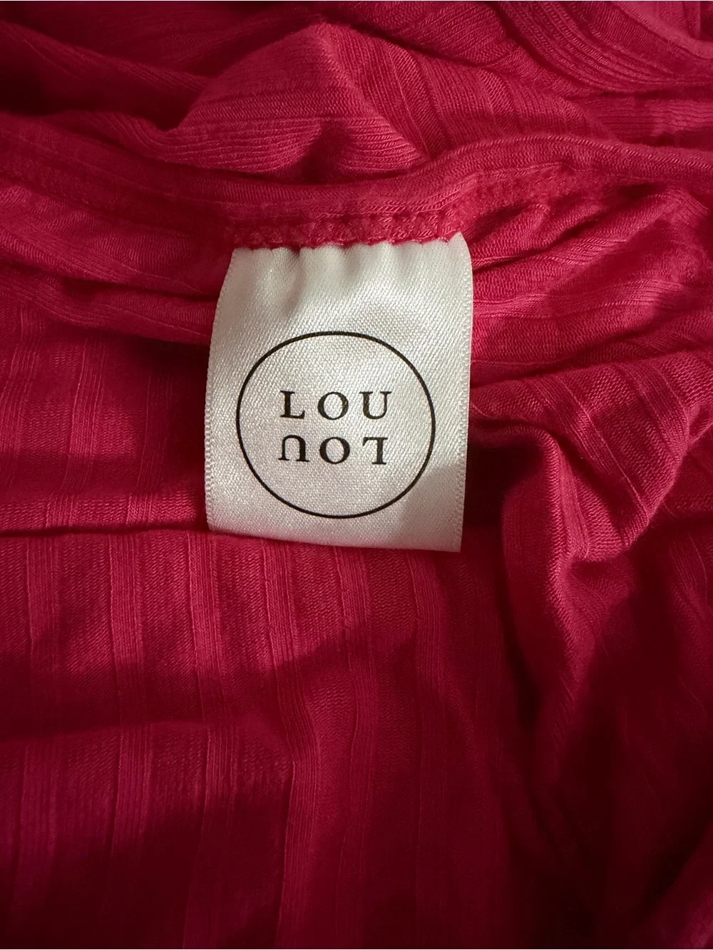 Lou Lou & Company Hot Pink Ribbed Swaddle